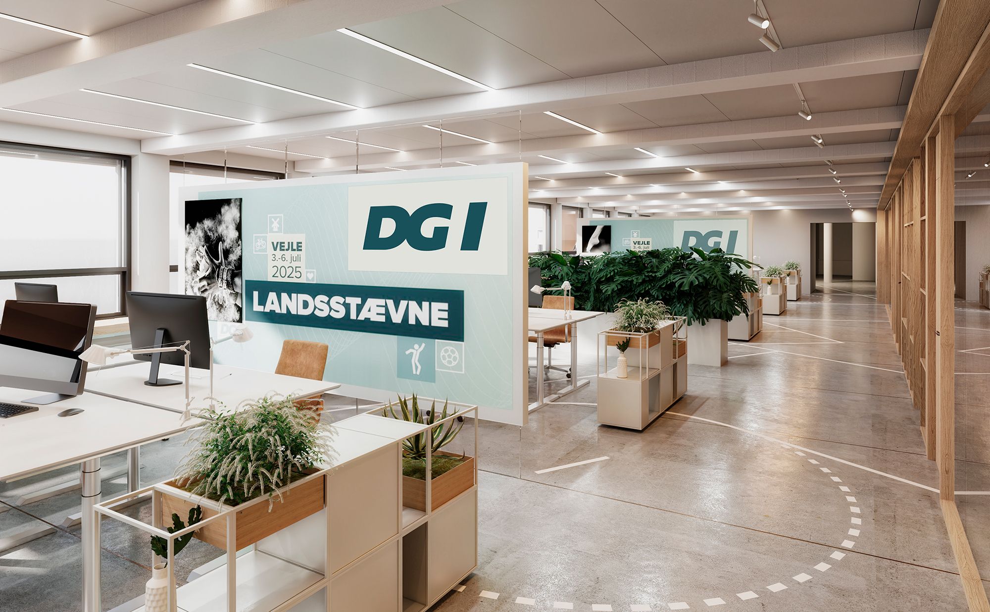 DGI opfører Danmarks første svanemærkede kontorrenovering