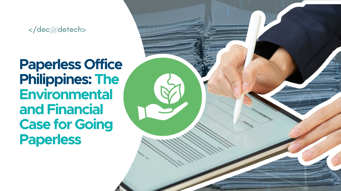 Paperless Office Philippines: The Environmental and Financial Case for Going Paperless