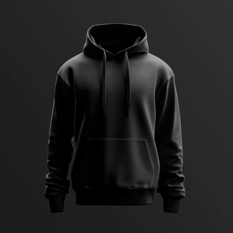 Free Black Hoodie Mockup