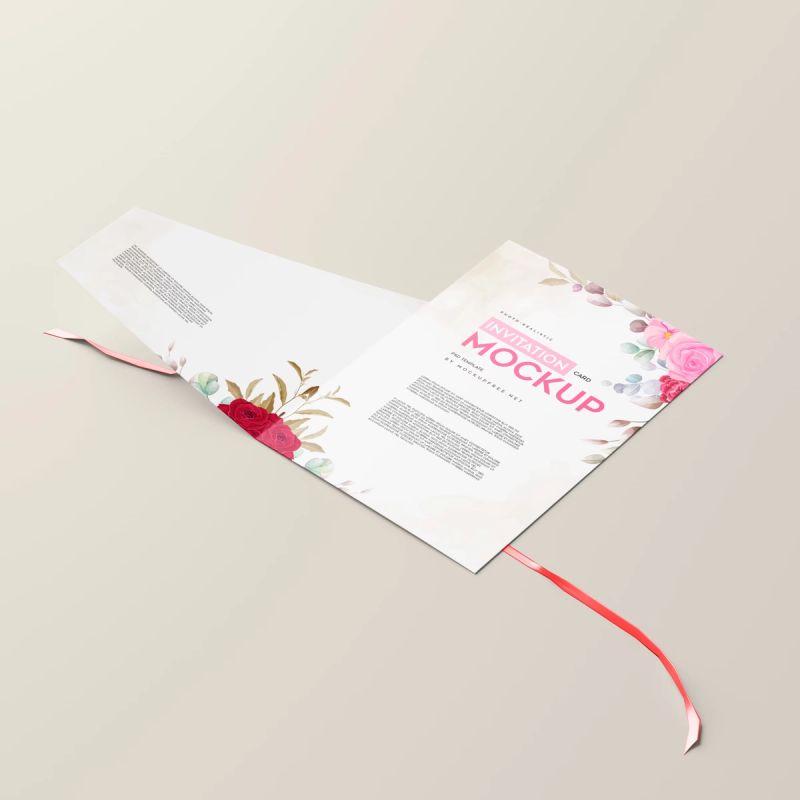 Invitation Car Mockup 4