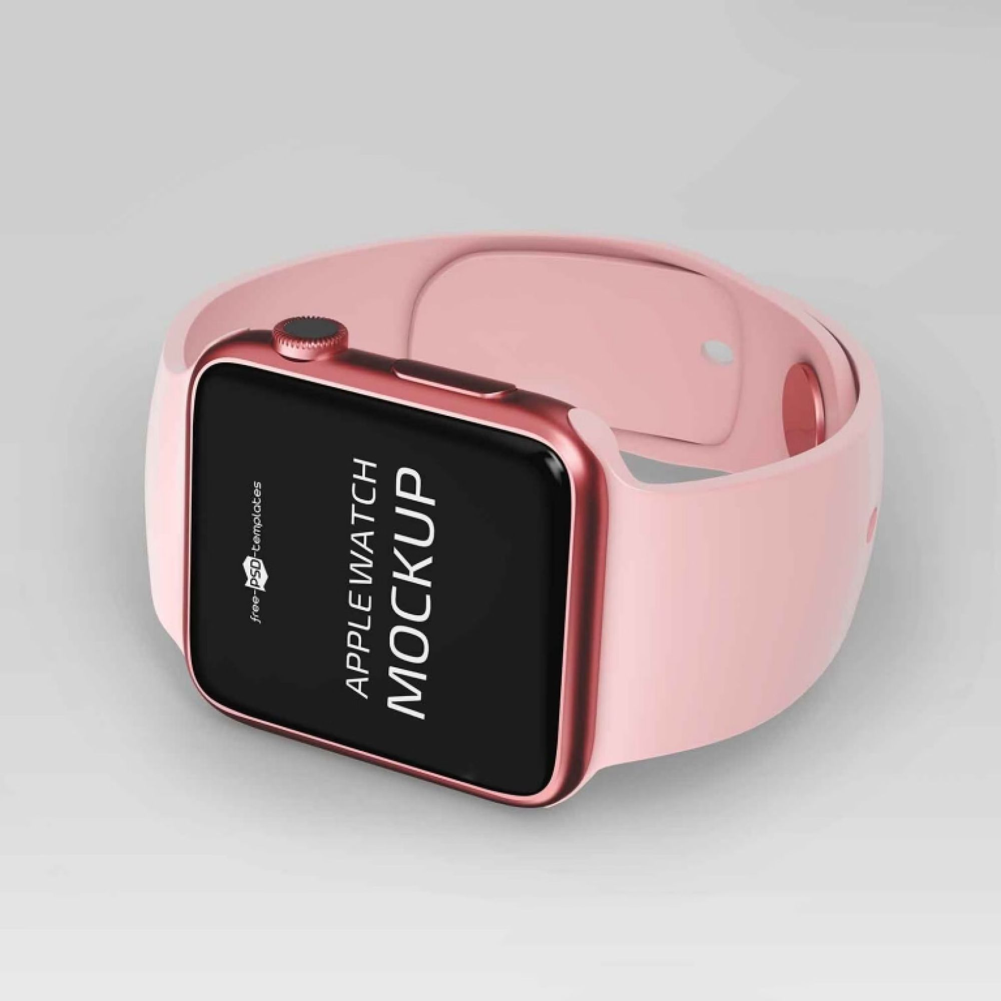Free PSD Apple Watch Mockup Templates