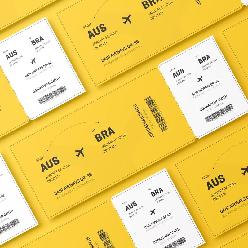 Event Ticket PSD Mockup 2