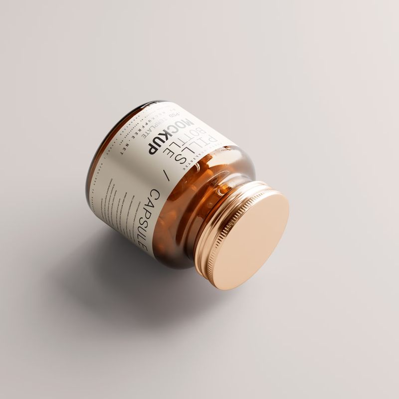 Pills Capsule Bottle Mockups 4