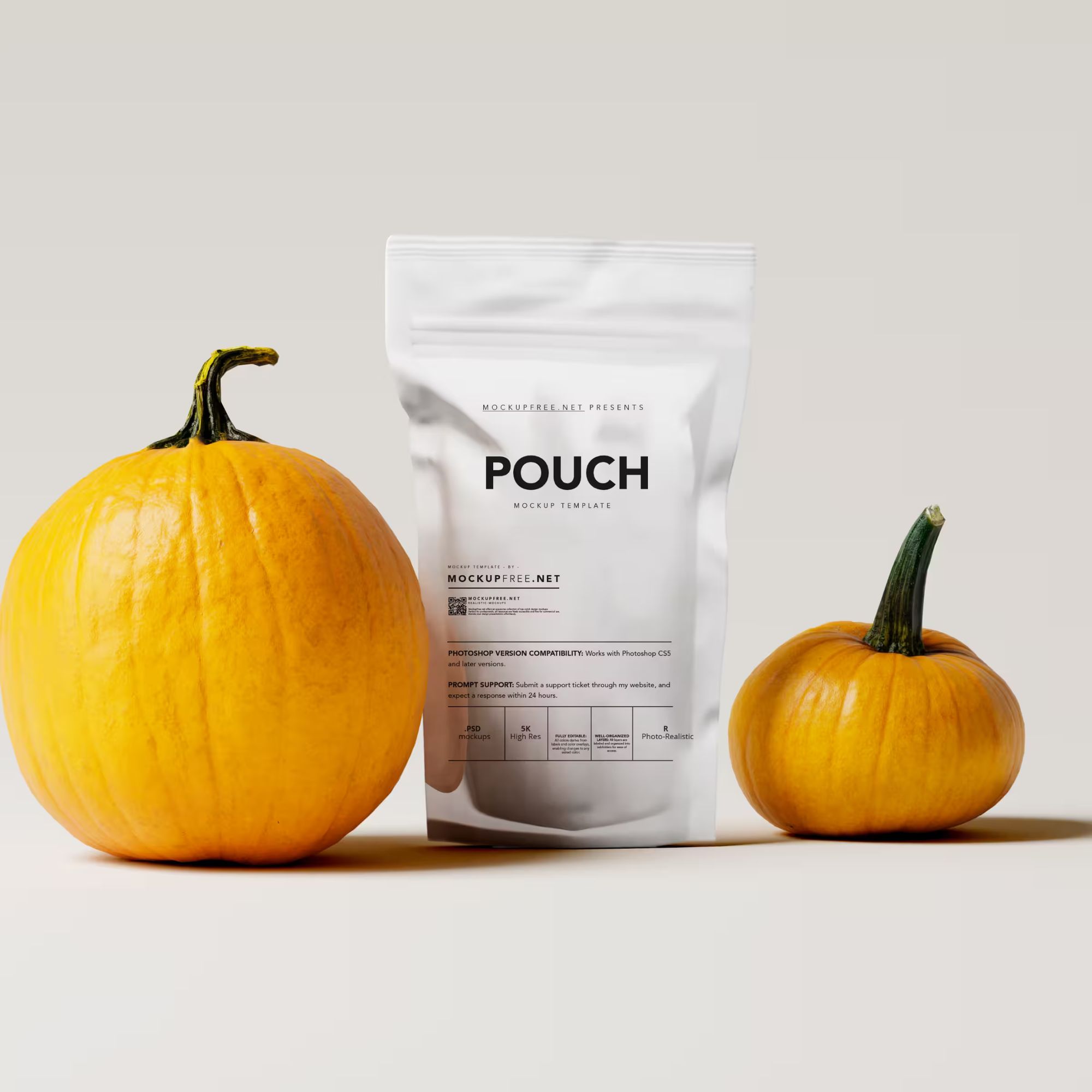 White Refill Pouch Mockups 4