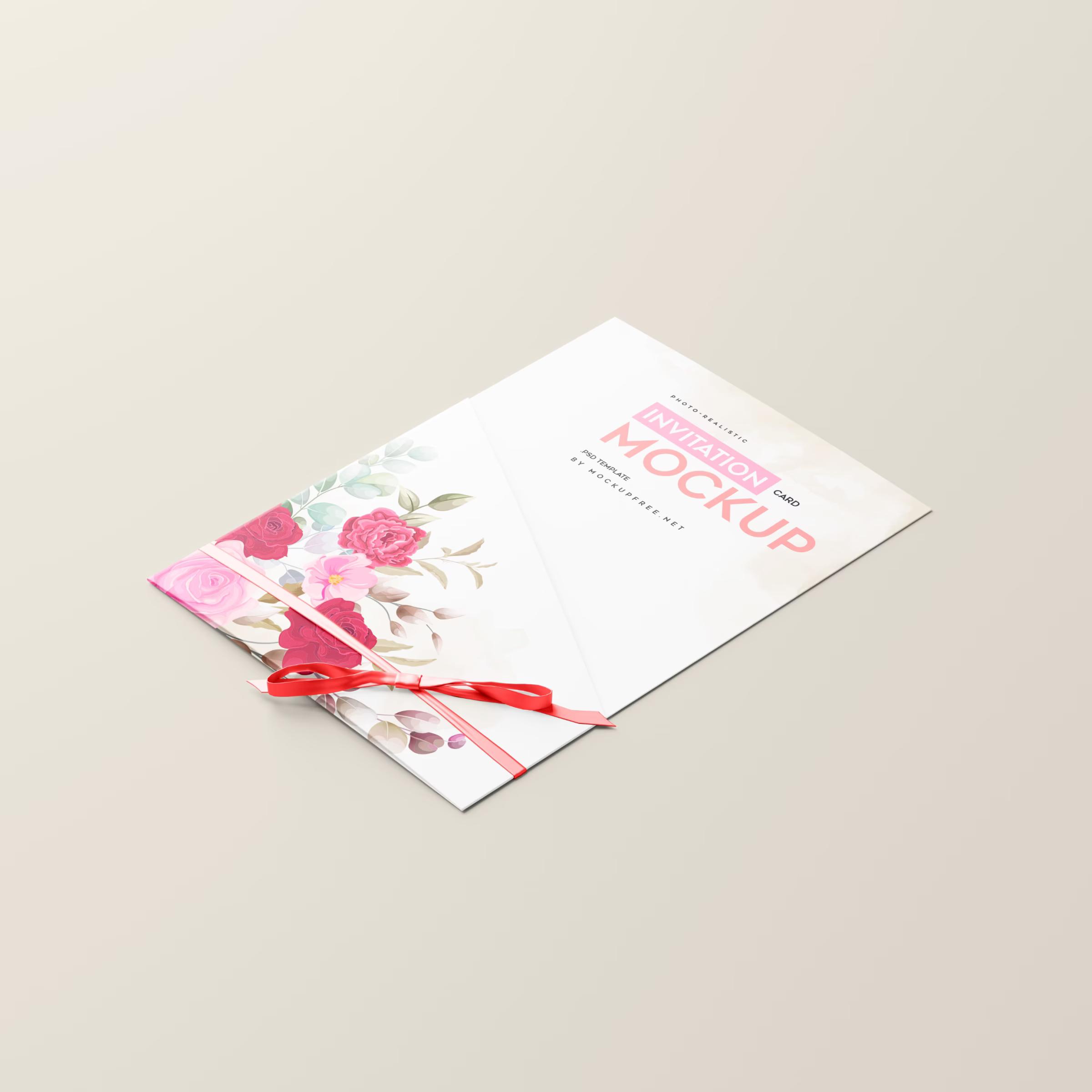 Invitation Car Mockup 5