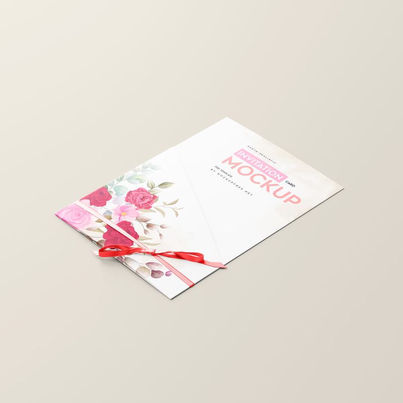 Invitation Car Mockup 5