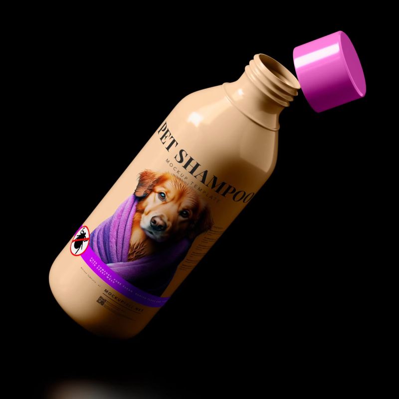 Shiny Plastic Bottle Mockups 4