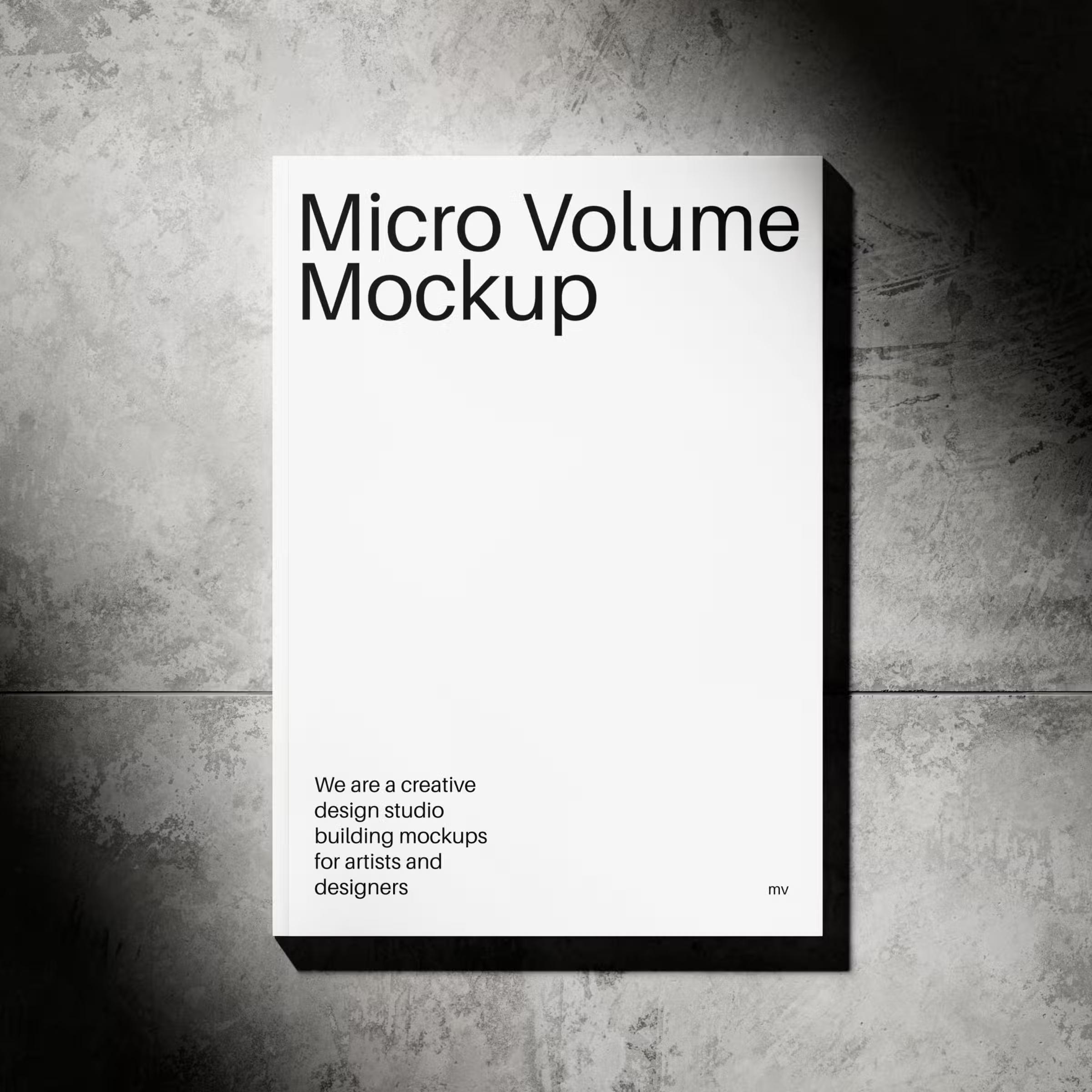 Dark Magazine Mockup