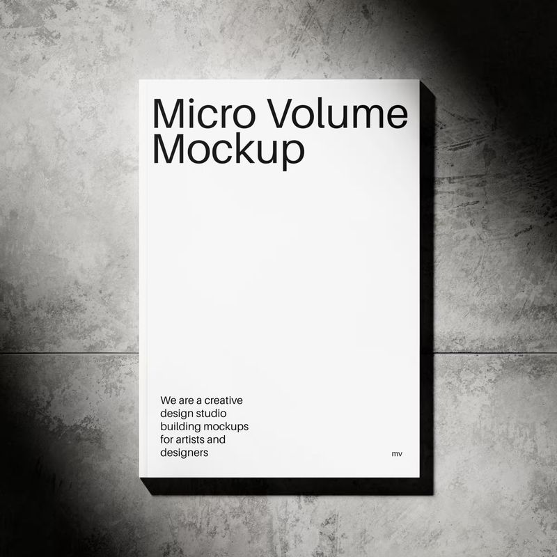 Dark Magazine Mockup