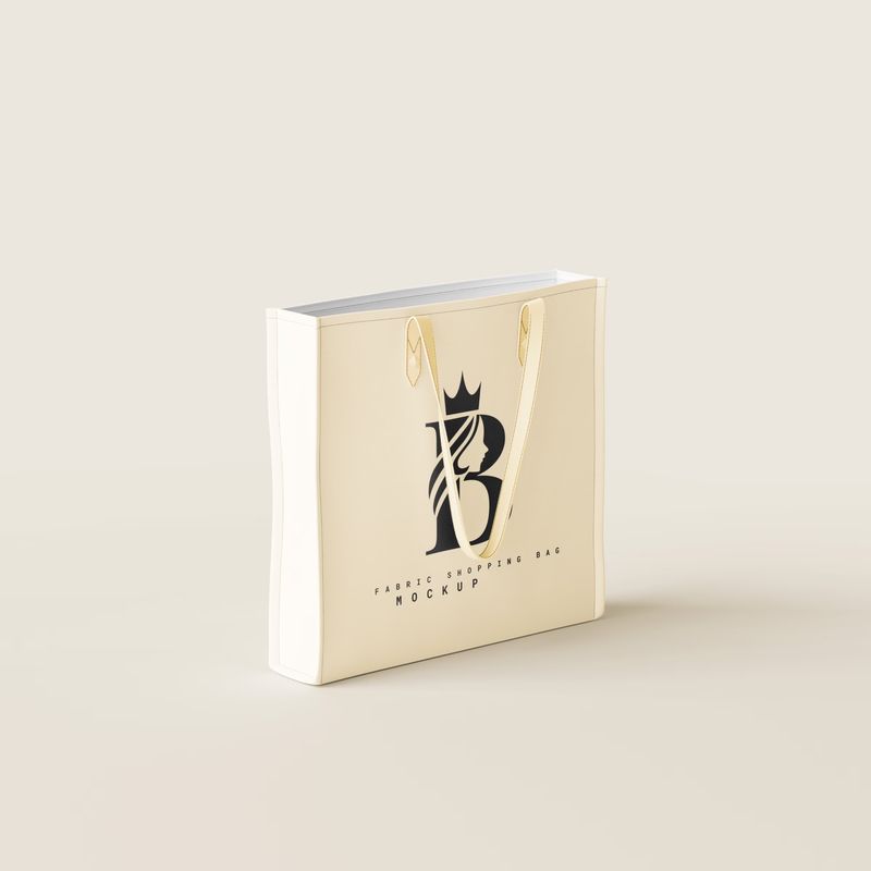 Fabric Shopping Bag Mockup