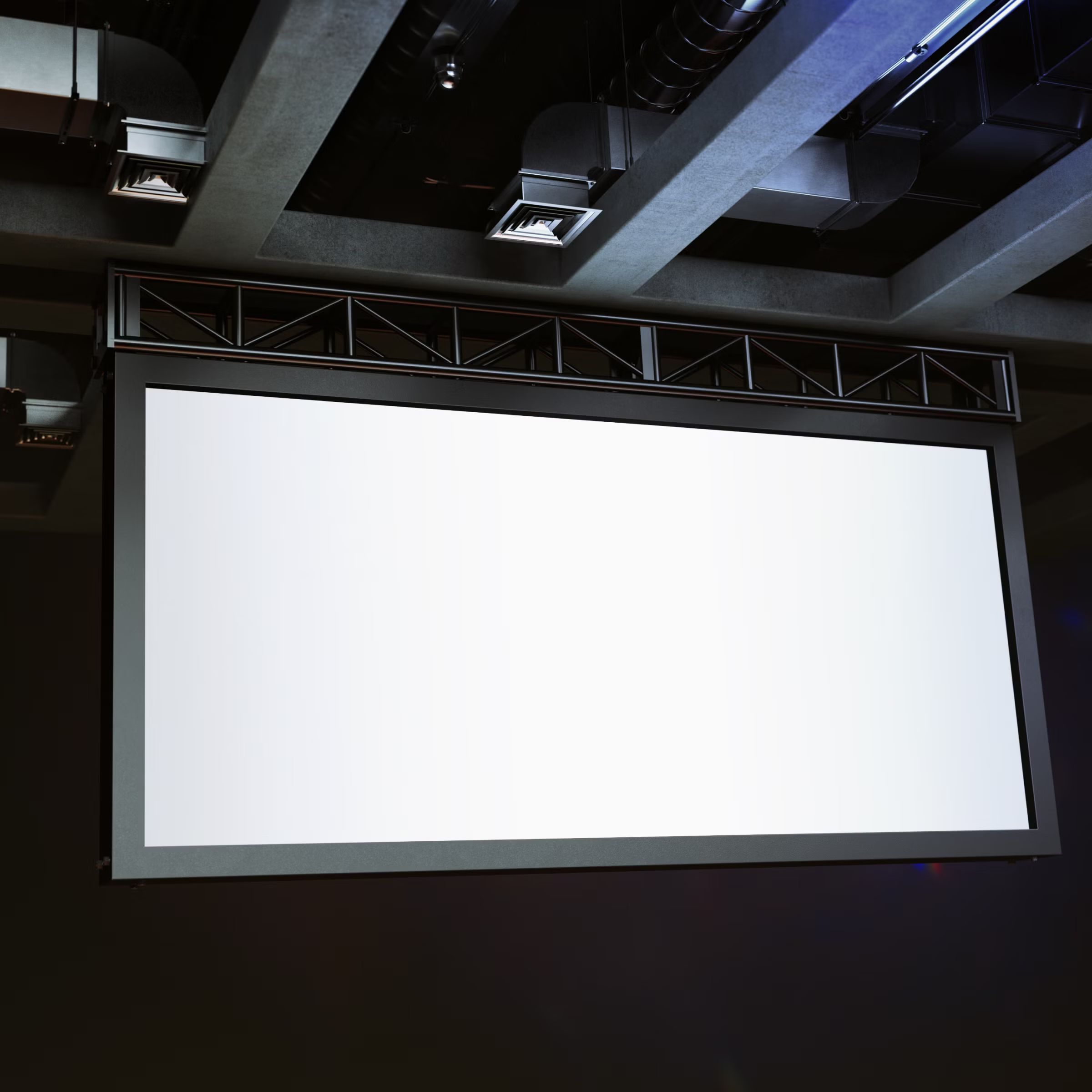 Digital Screen Advertising Mockup