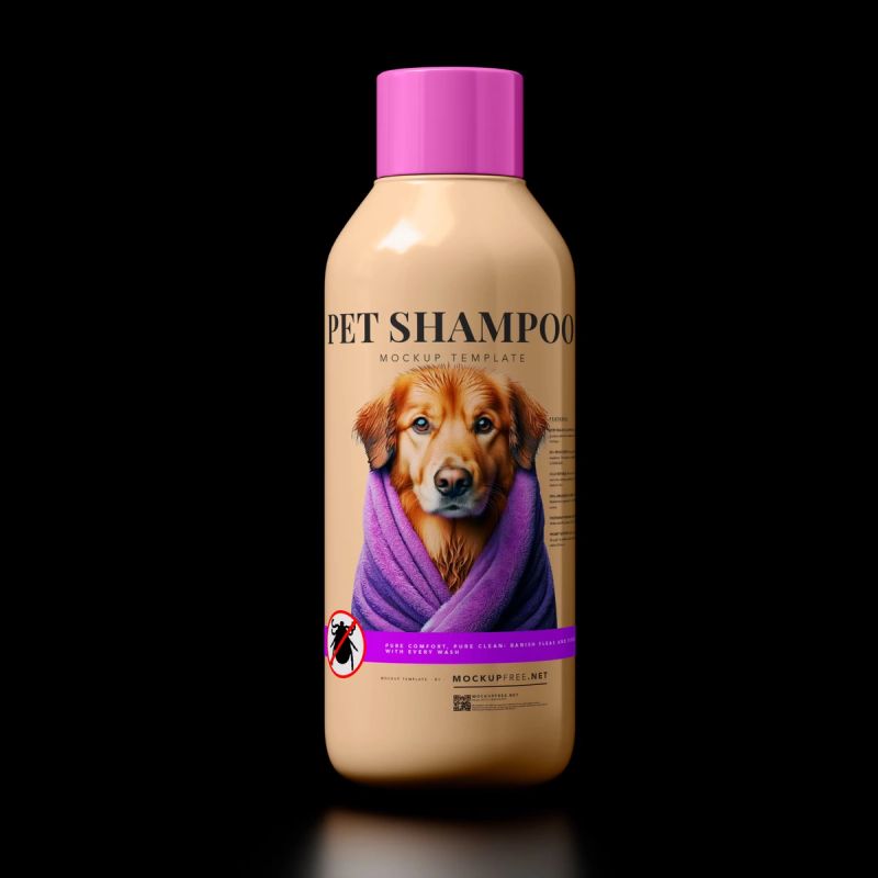 Shiny Plastic Bottle Mockups