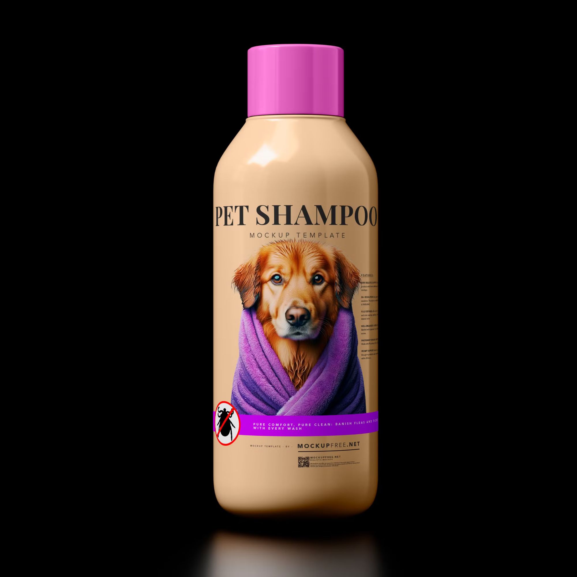 Shiny Plastic Bottle Mockups