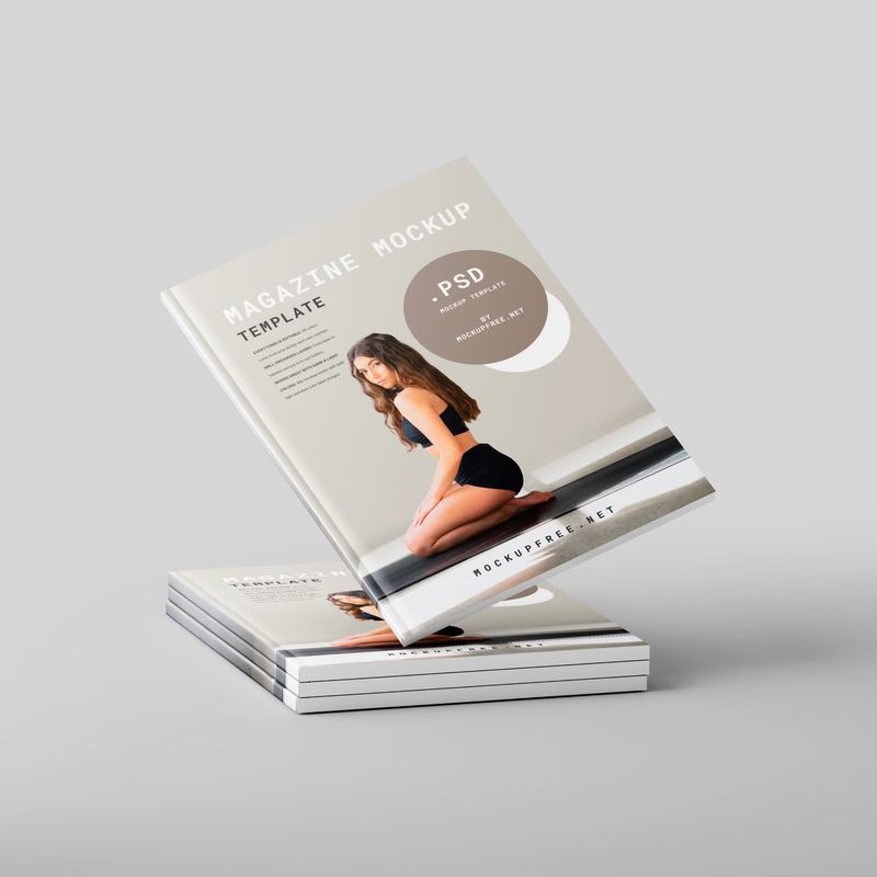 Magazine Cover Mockups 4