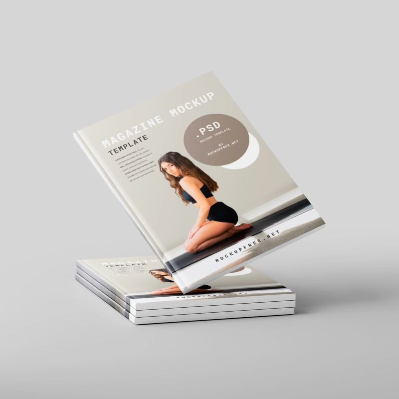 Magazine Cover Mockups 4