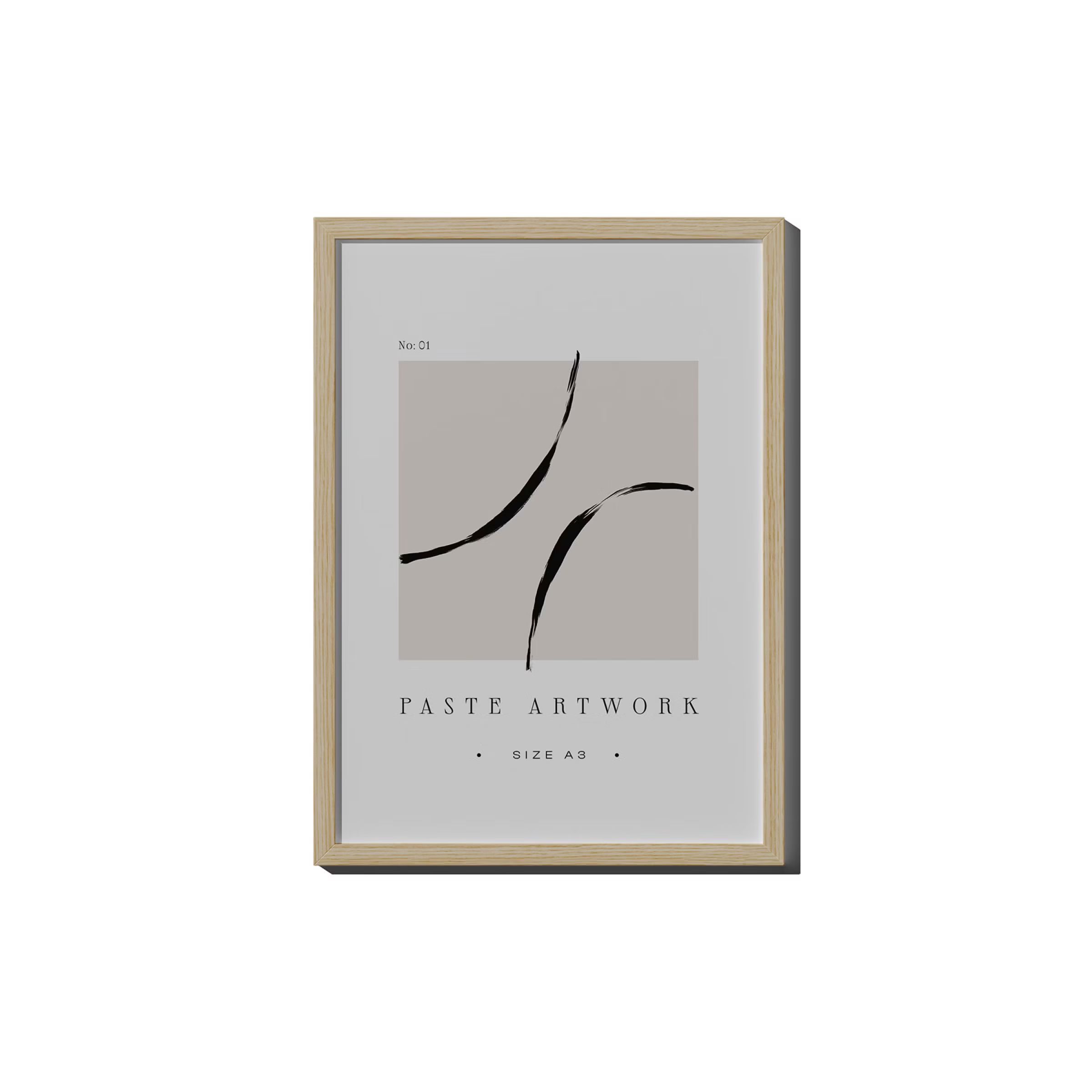 Free Frame Mockup V11 Front View