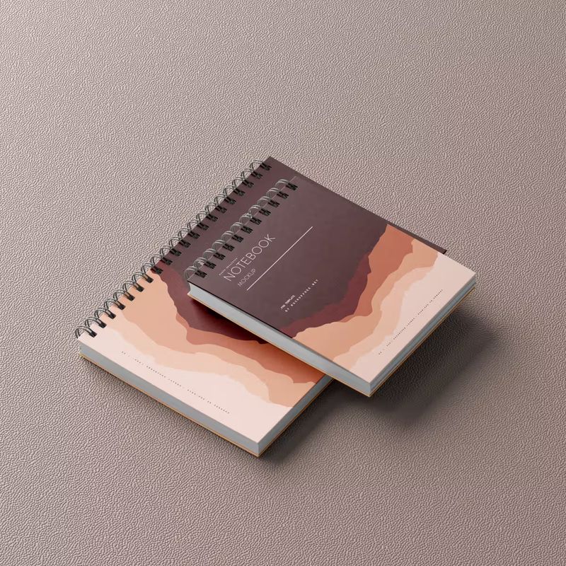 Notebook Branding Mockups 3