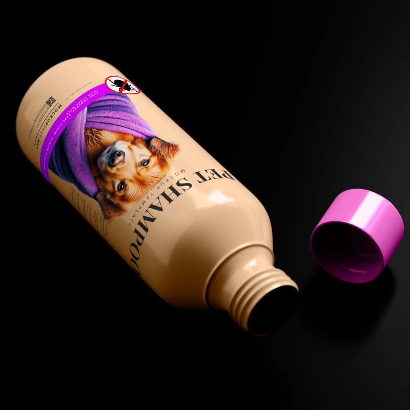 Shiny Plastic Bottle Mockups 5