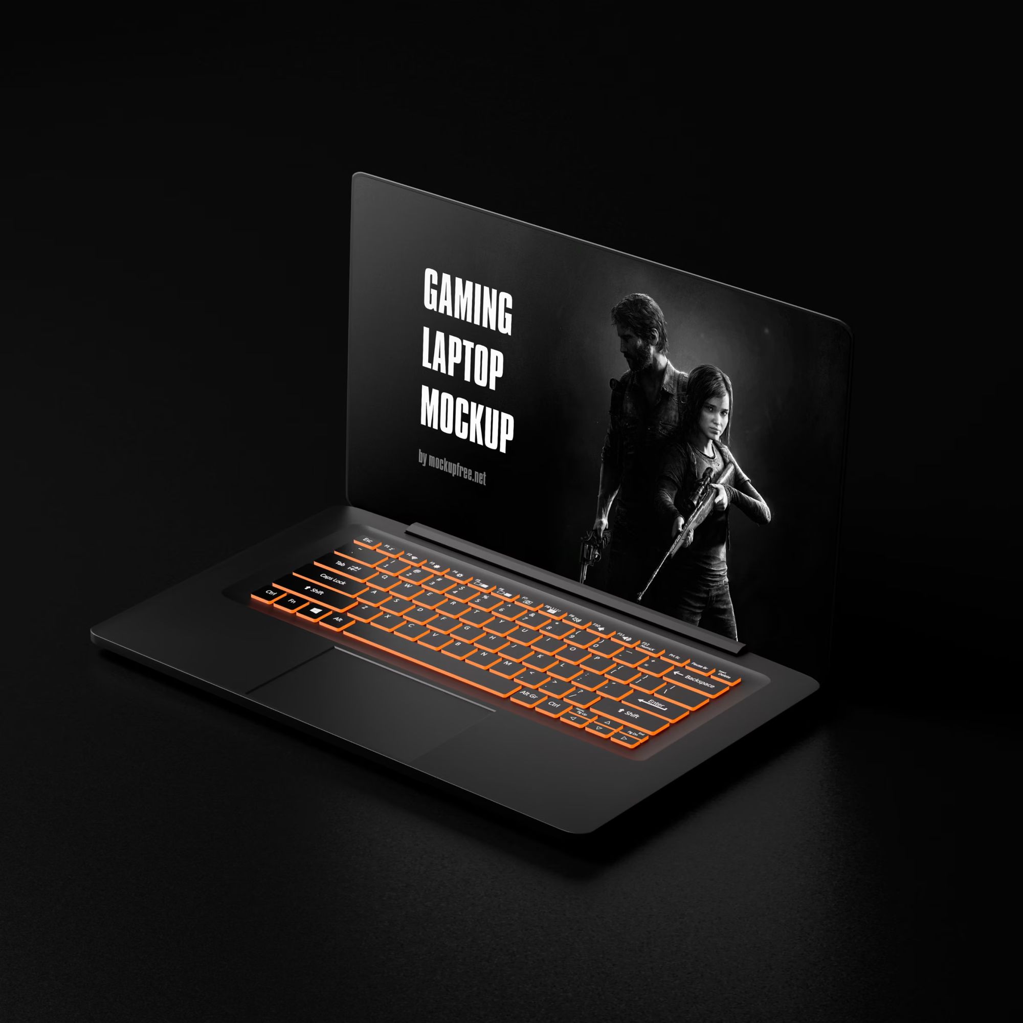 Gaming Laptop Mockup 2