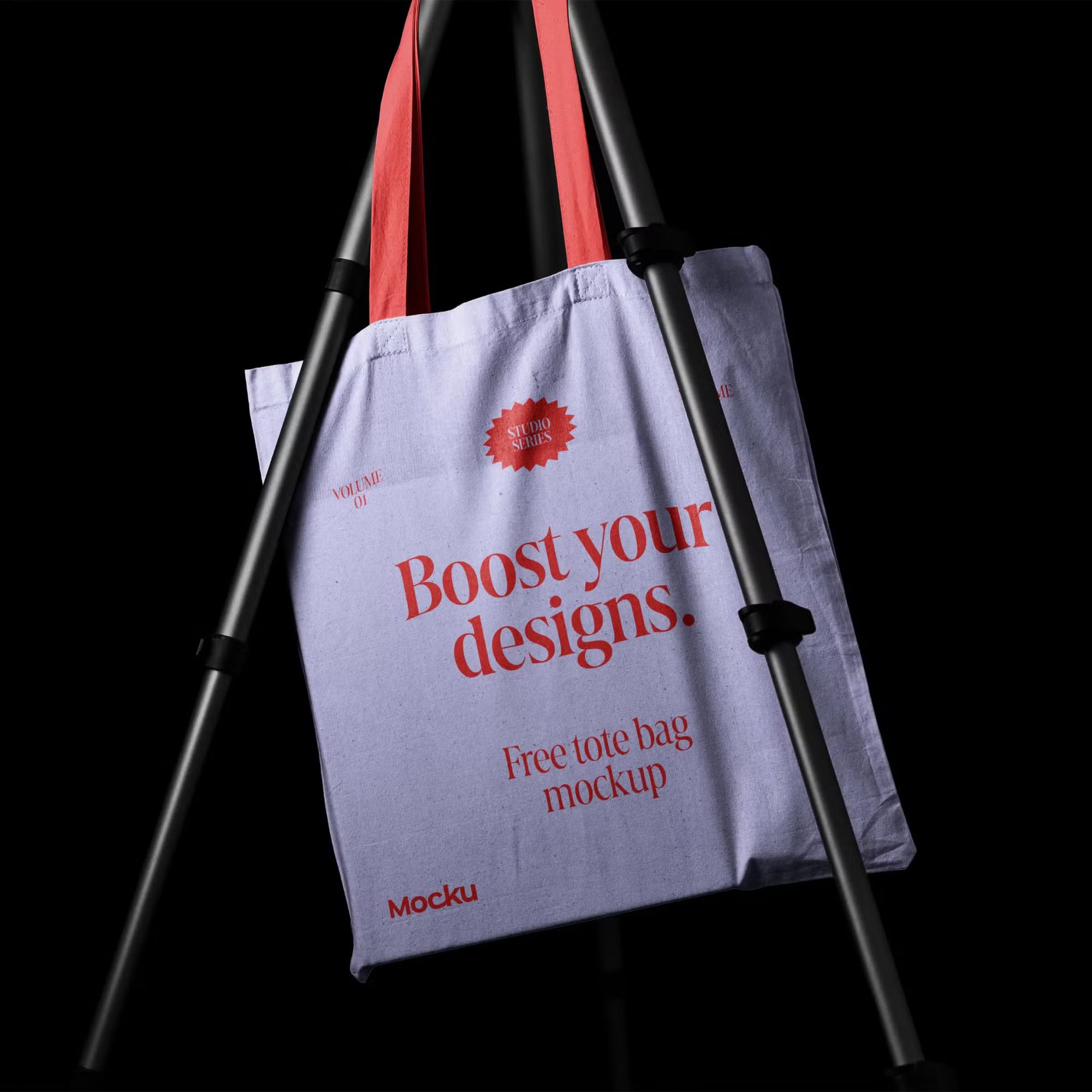 Tote Bag Mockup Studio Series Vol.1 - FREE