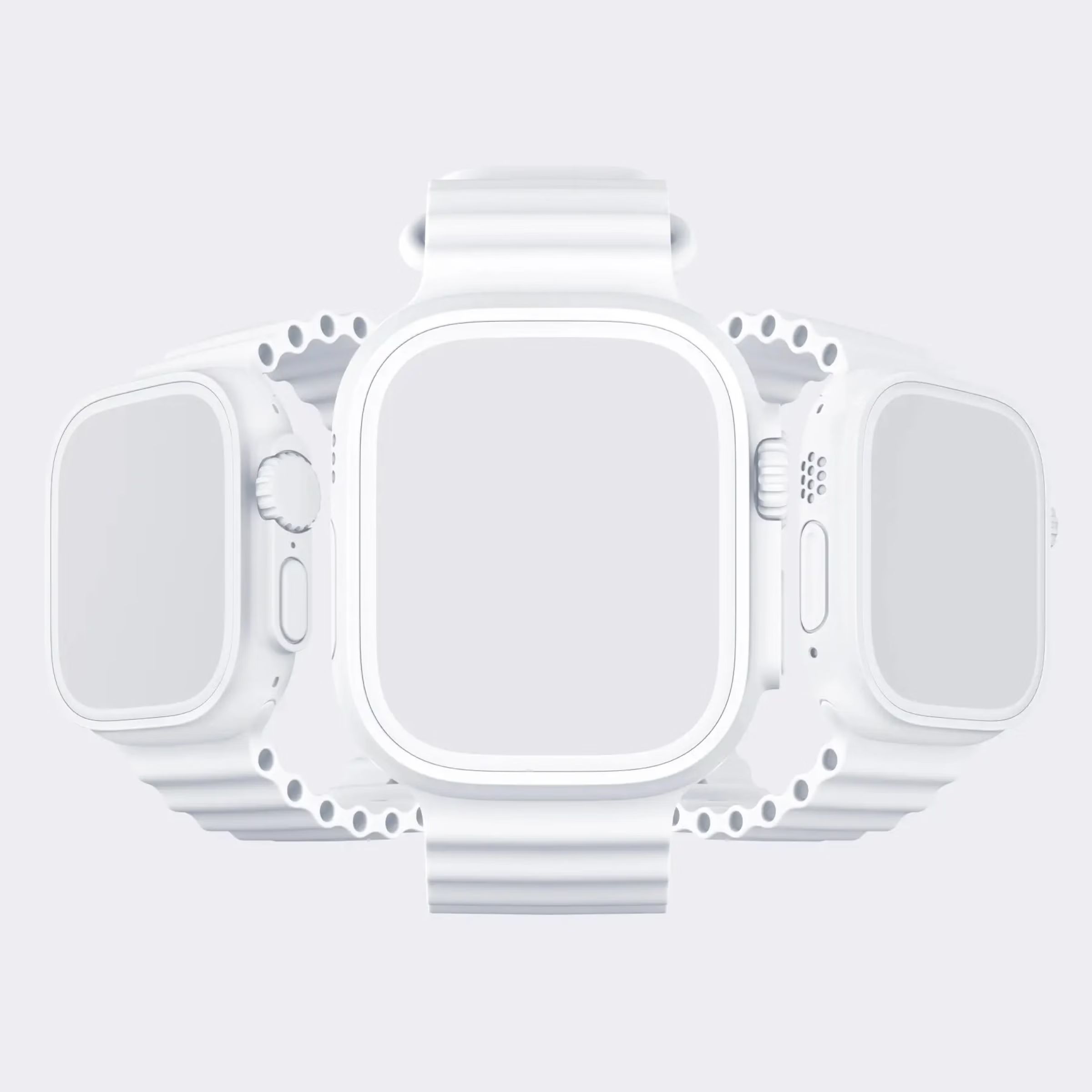 Clay Apple Watch Ultra Mockup
