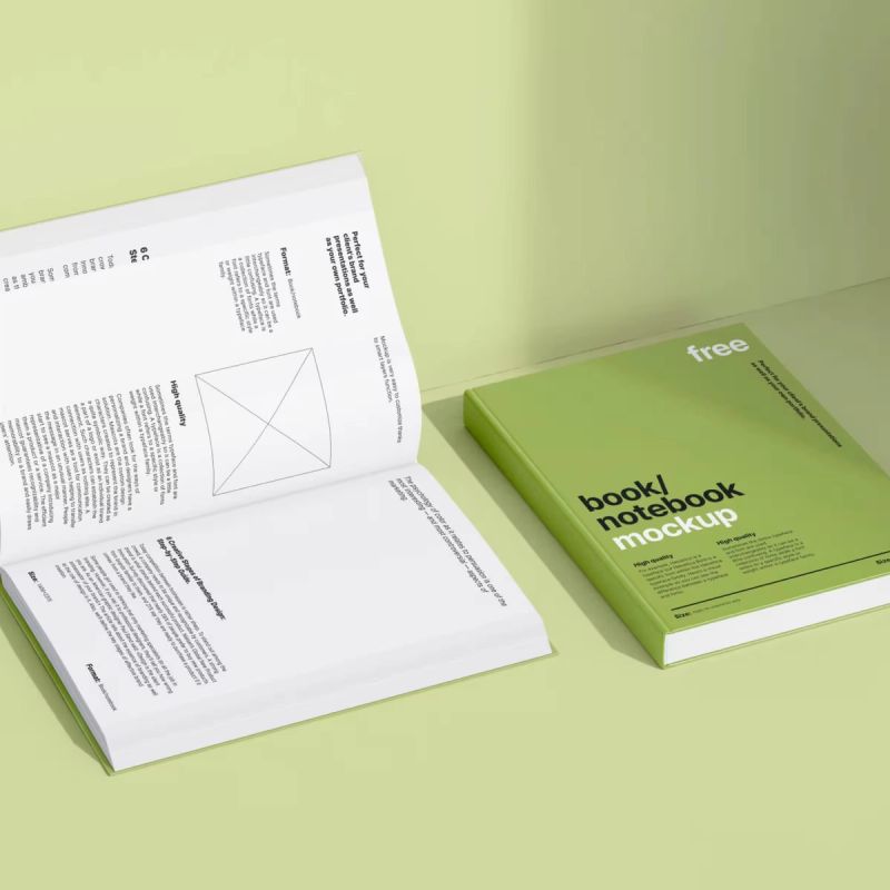 Free Books Mockup