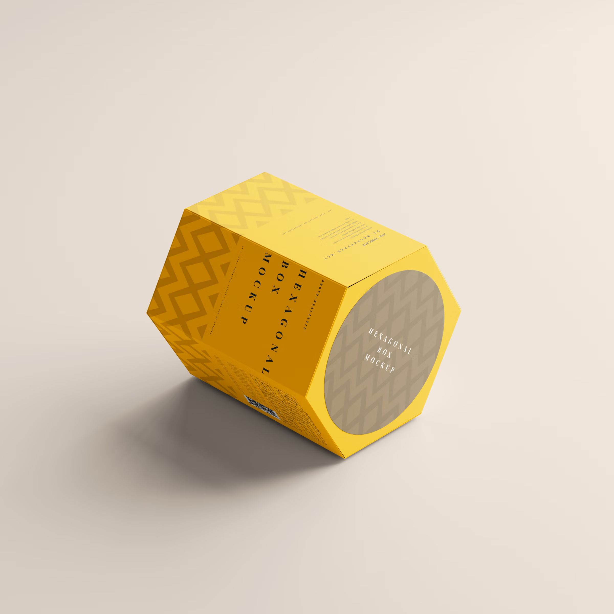 Hexagonal Box Mockup 3