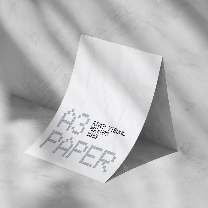 A3 Paper Poster Conrete