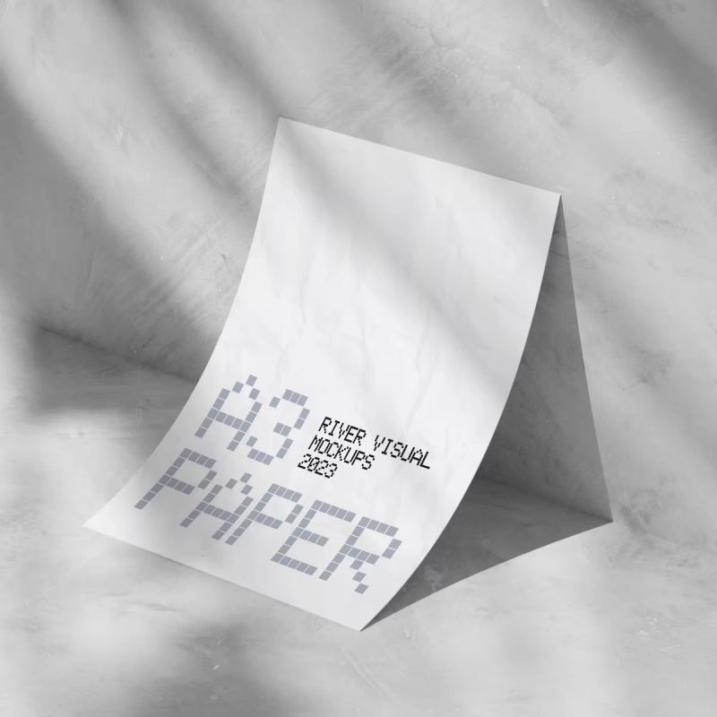 A3 Paper Poster Conrete