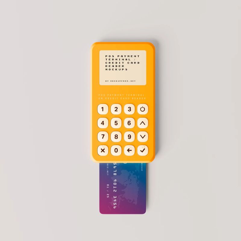 Credit Card Reader Mockups