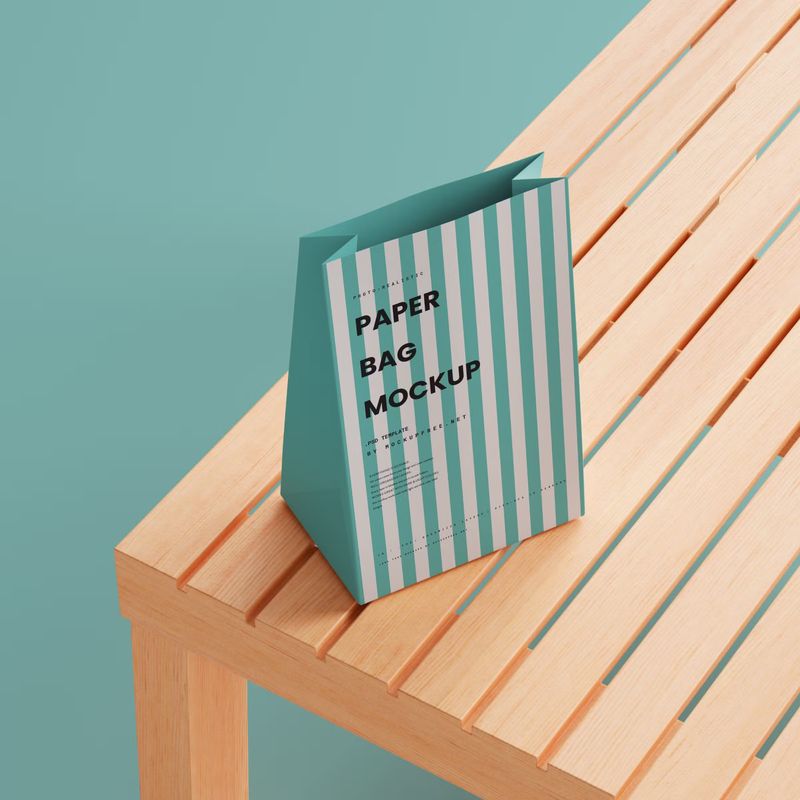 Paper Bag Mockup 3