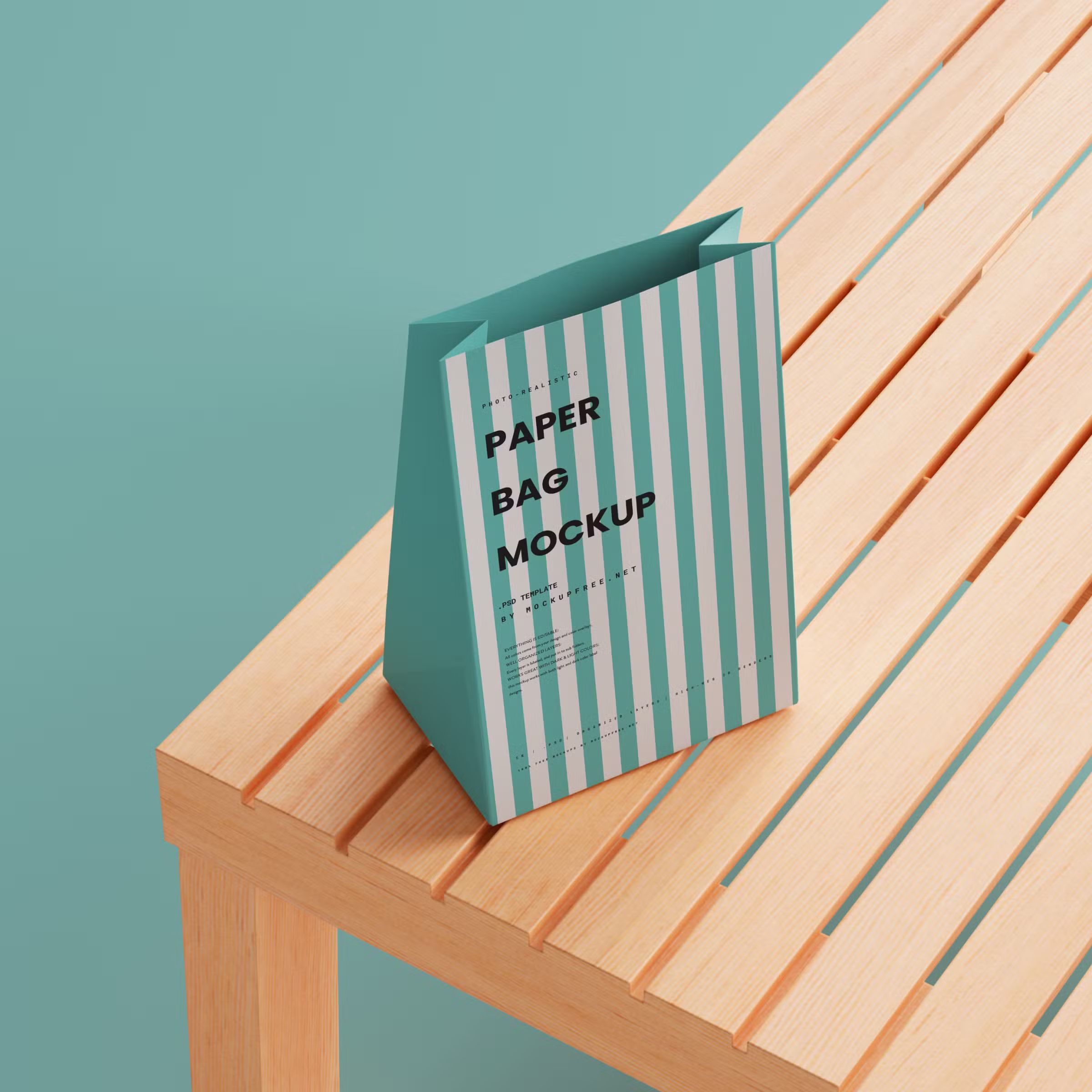Paper Bag Mockup 3