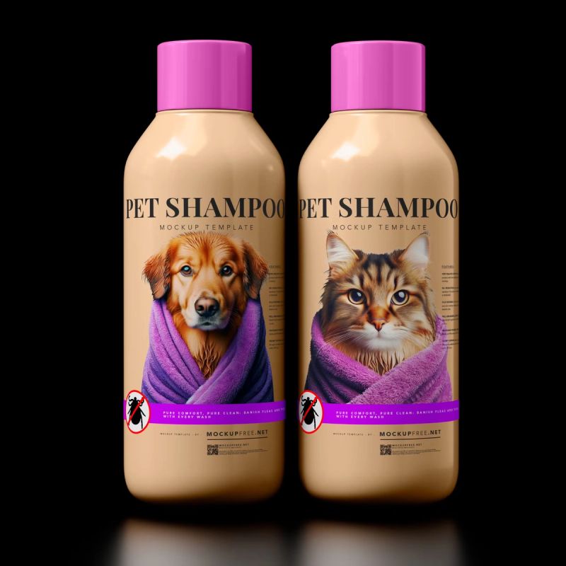 Shiny Plastic Bottle Mockups 2