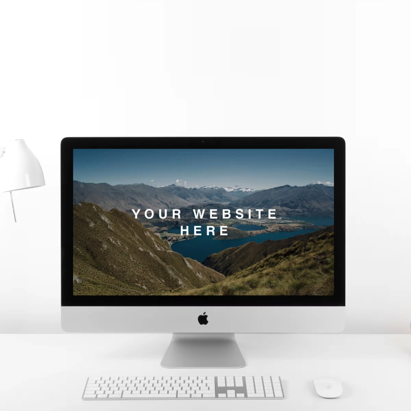 iMac PSD Mockup