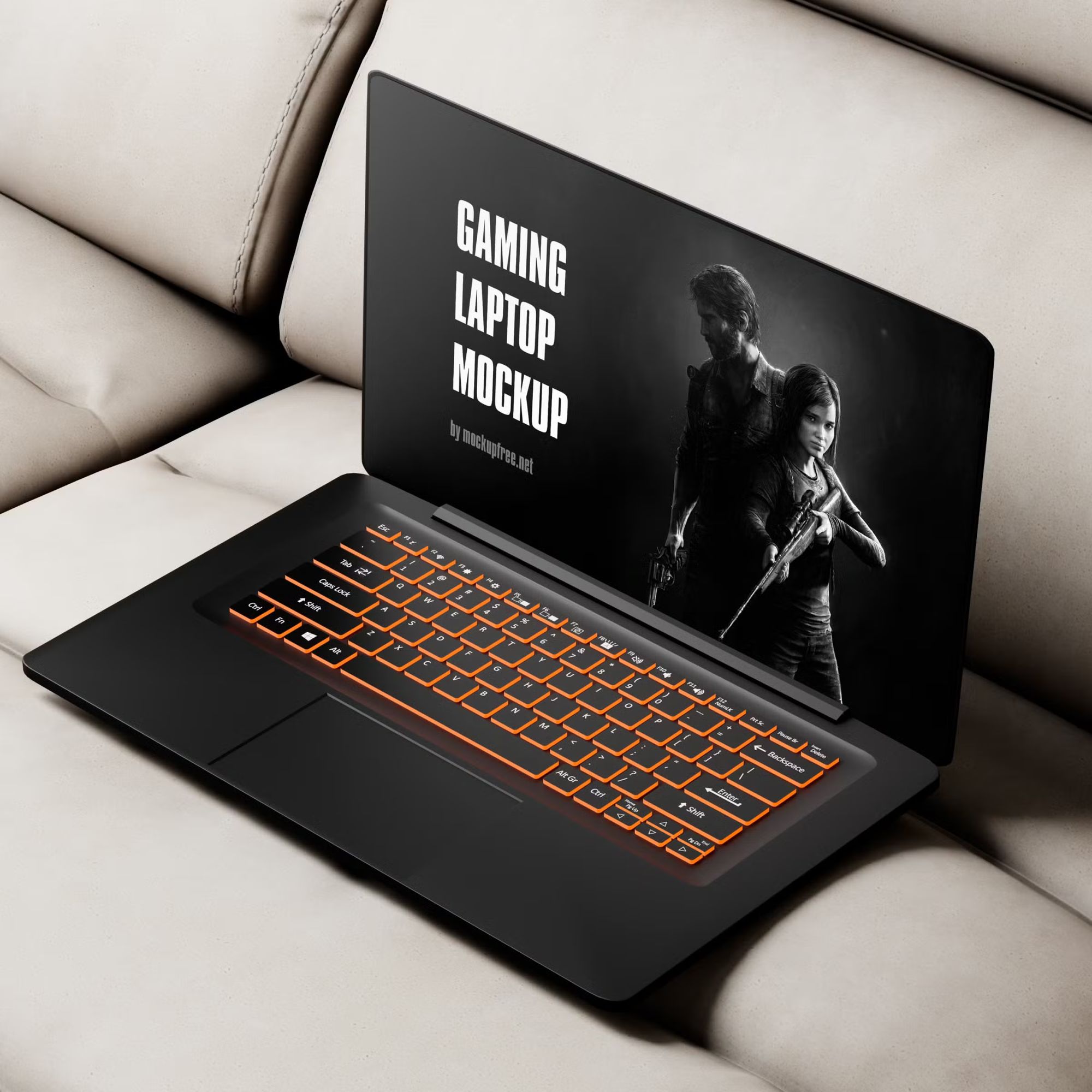 Gaming Laptop Mockup 3