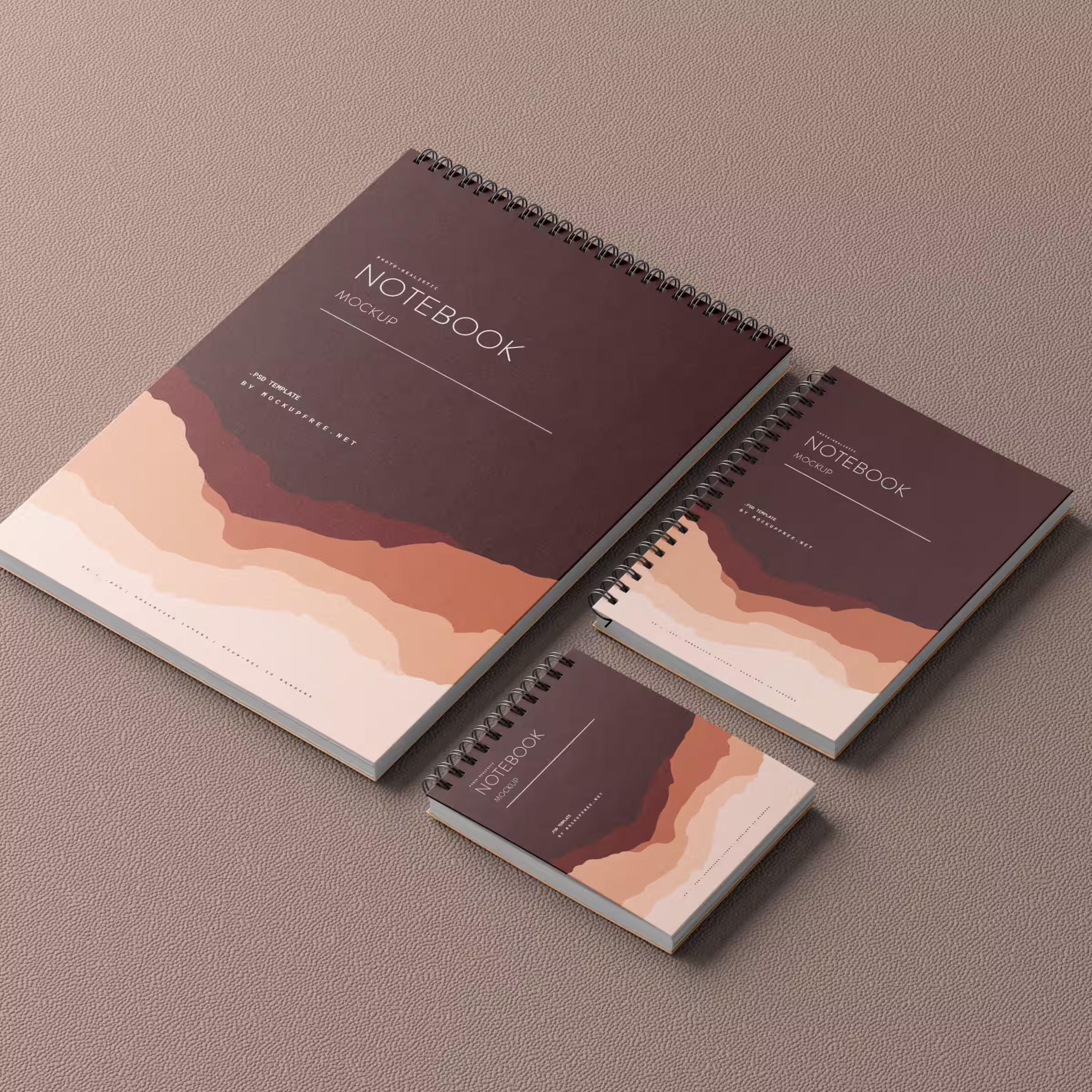 Notebook Branding Mockups