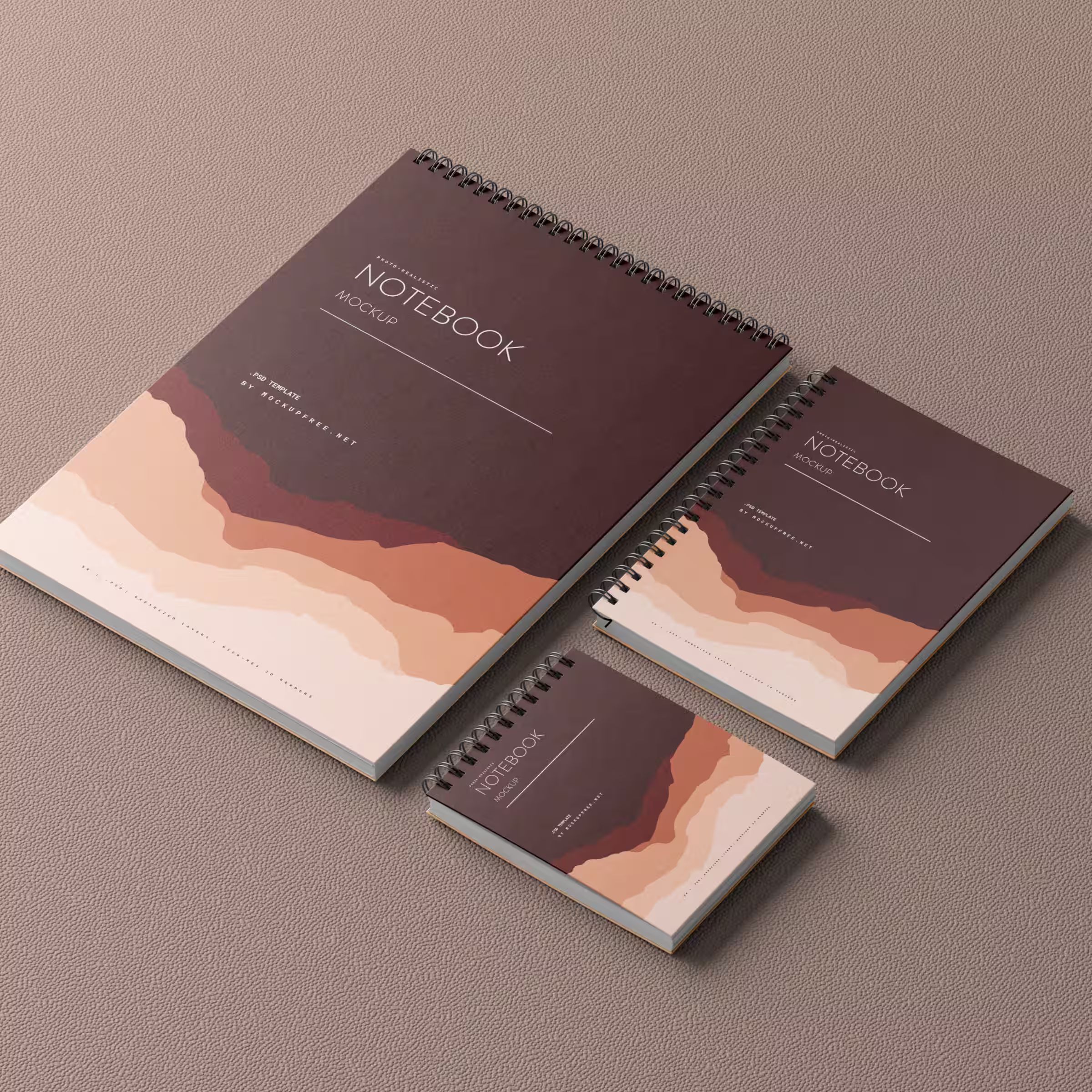 Notebook Branding Mockups