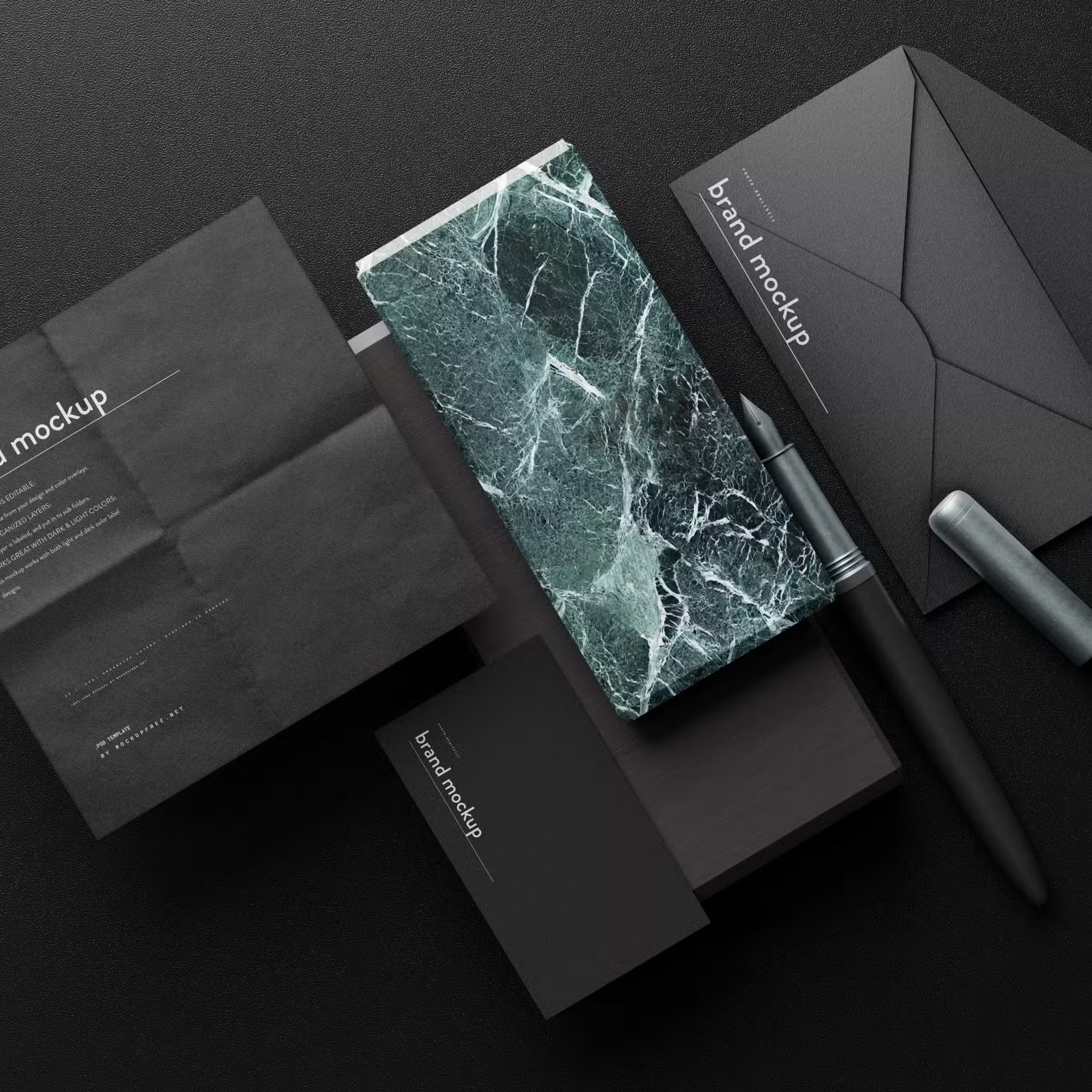 Dark Branding Mockup 2