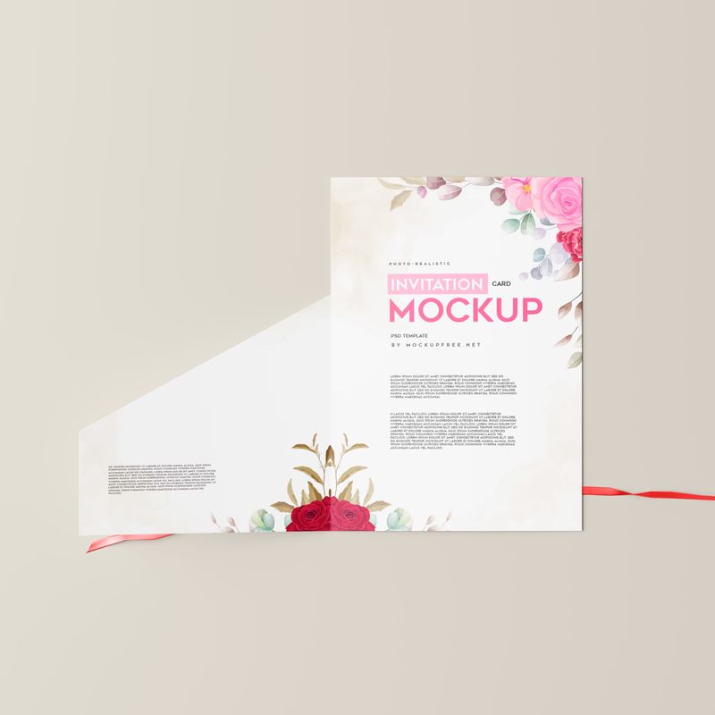 Invitation Car Mockup 2