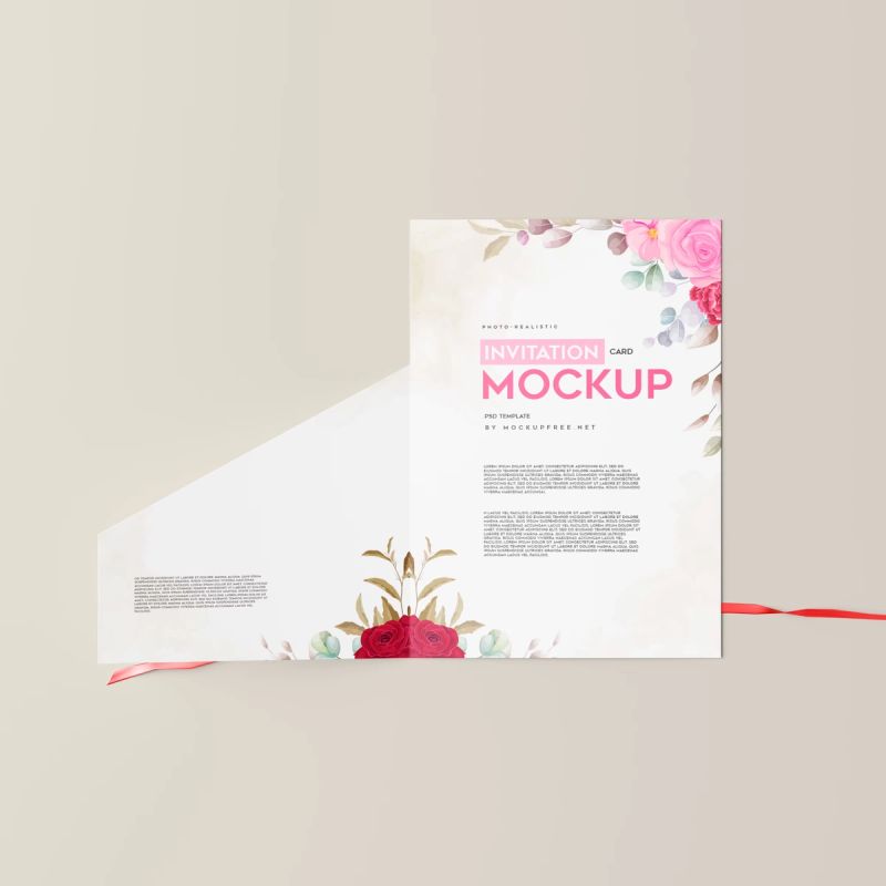 Invitation Car Mockup 2