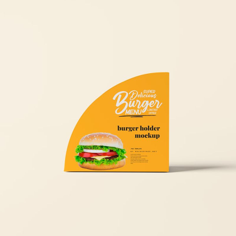 Burger Holder Mockups 2
