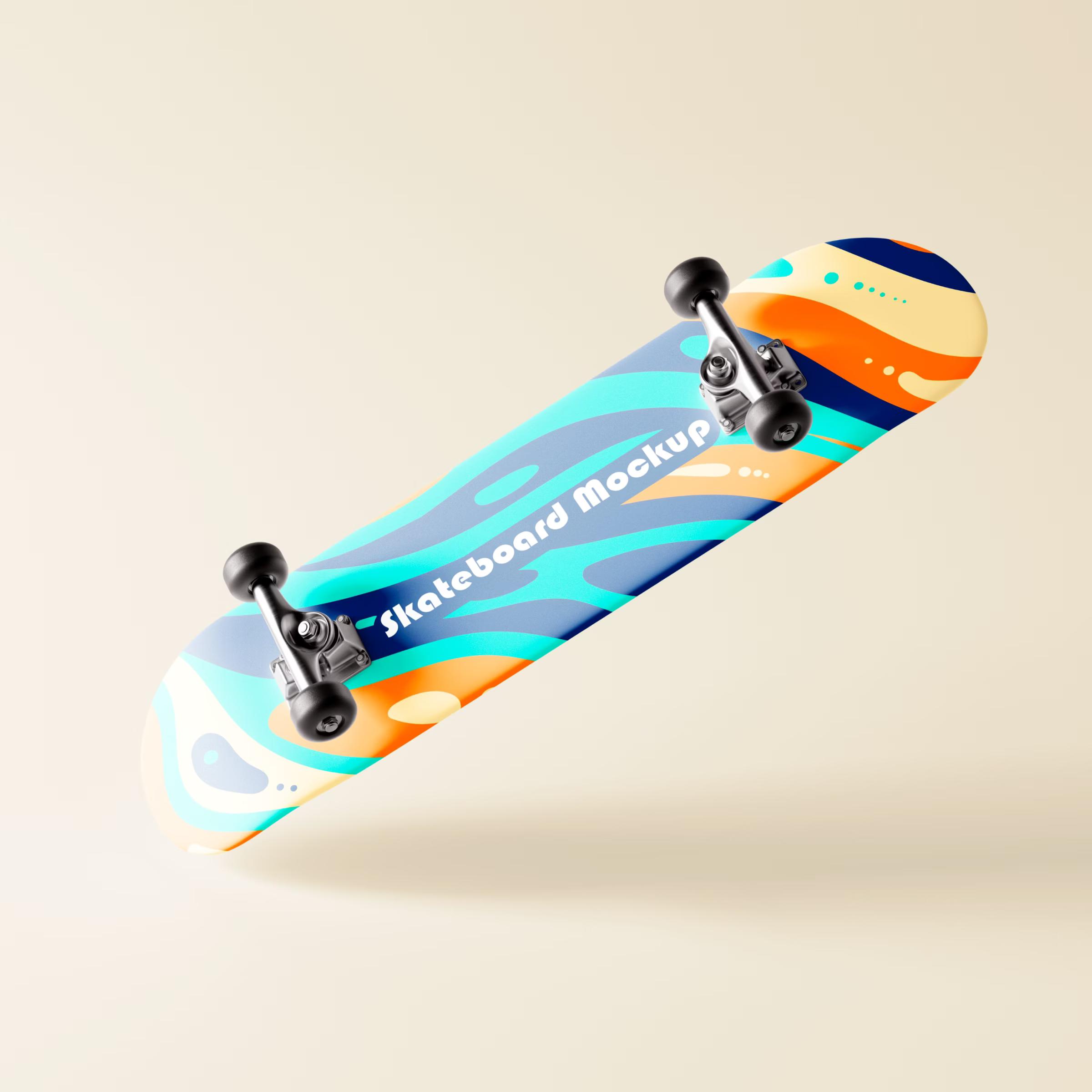 Skateboard Mockup 4