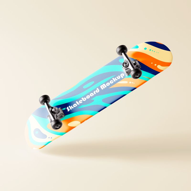 Skateboard Mockup 4