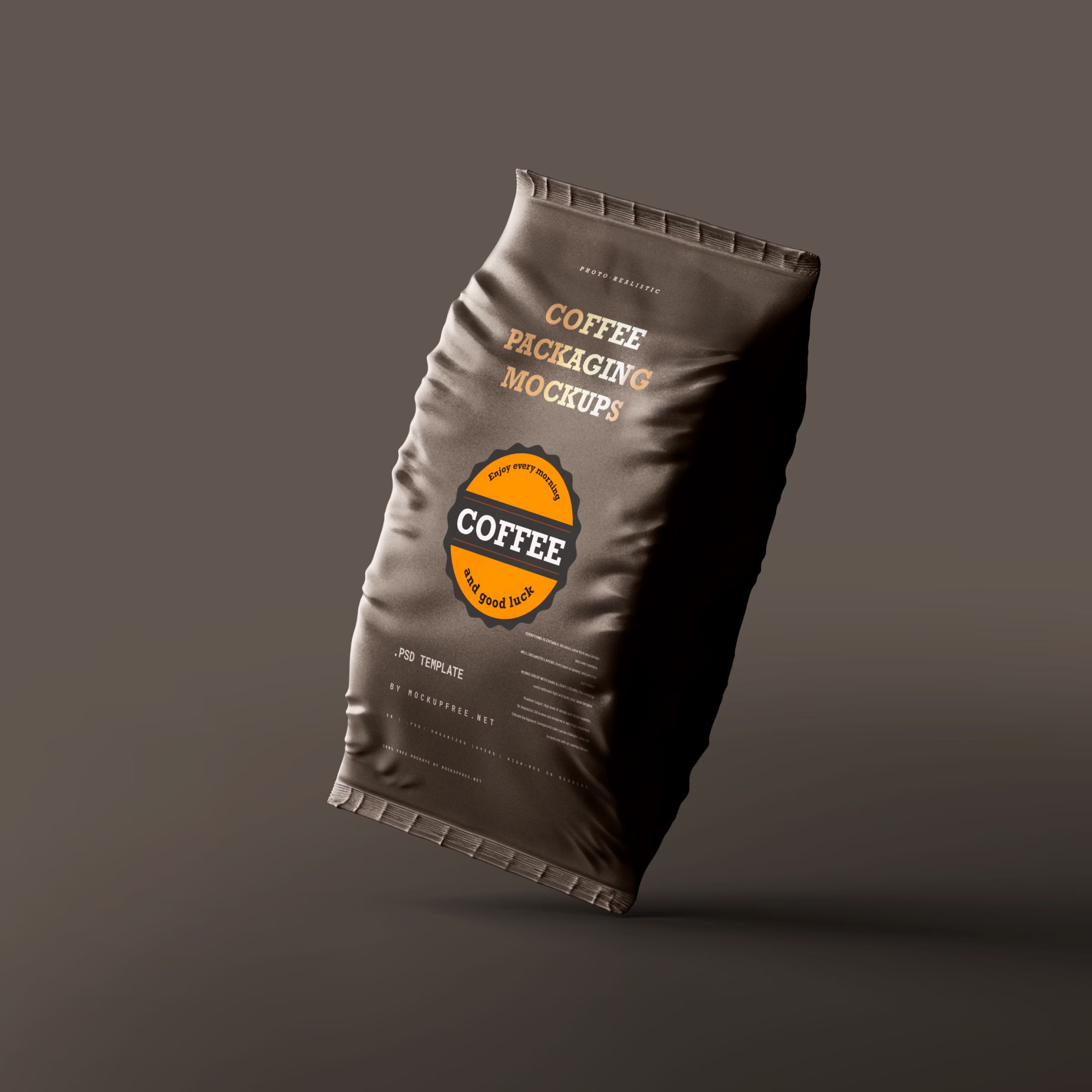 Coffee Foil Pack Mockup 2