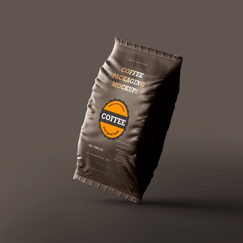 Coffee Foil Pack Mockup 2