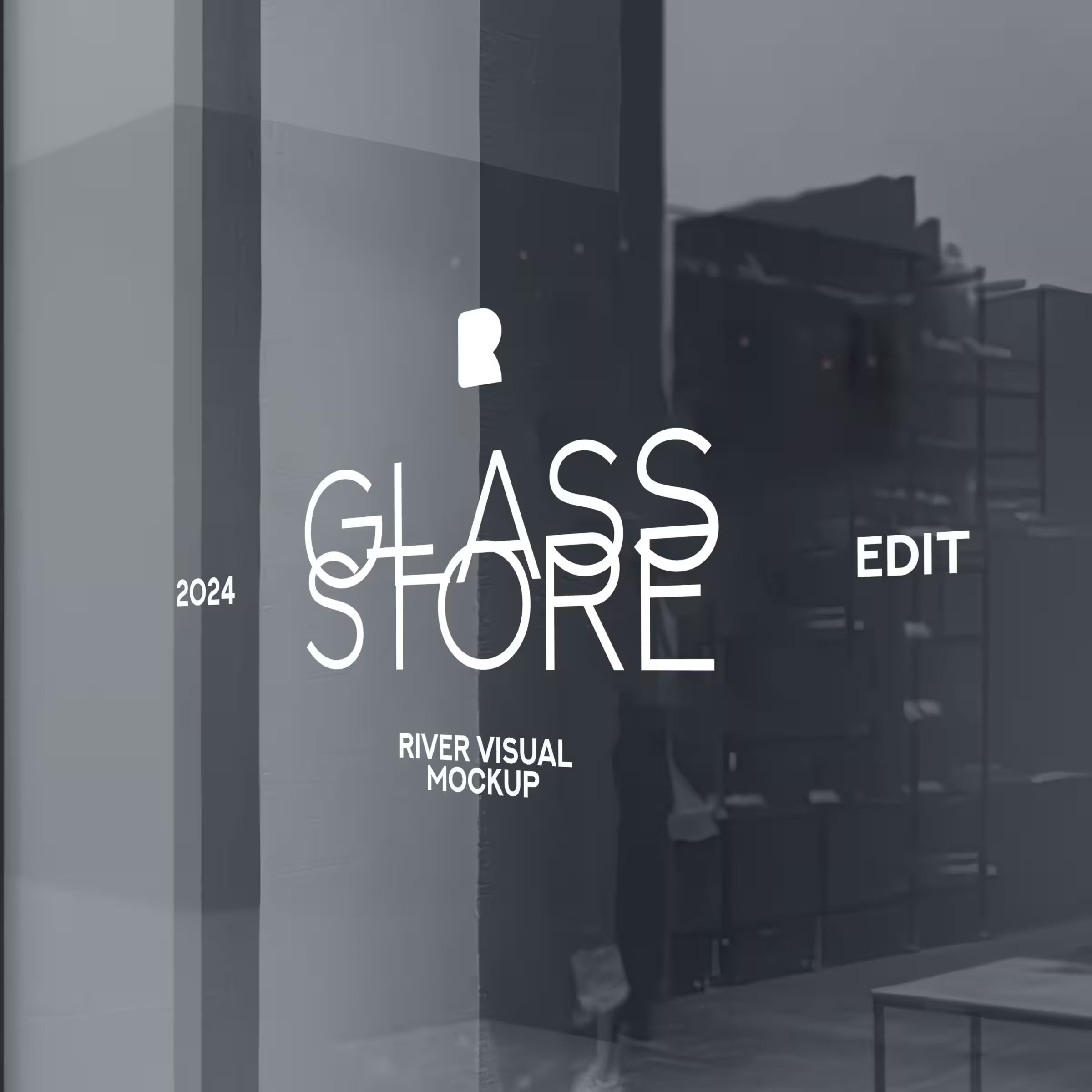 Glass Store Mockup