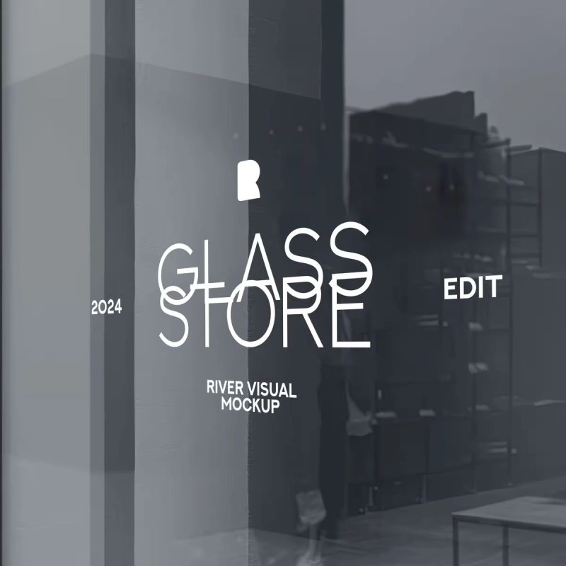 Glass Store Mockup