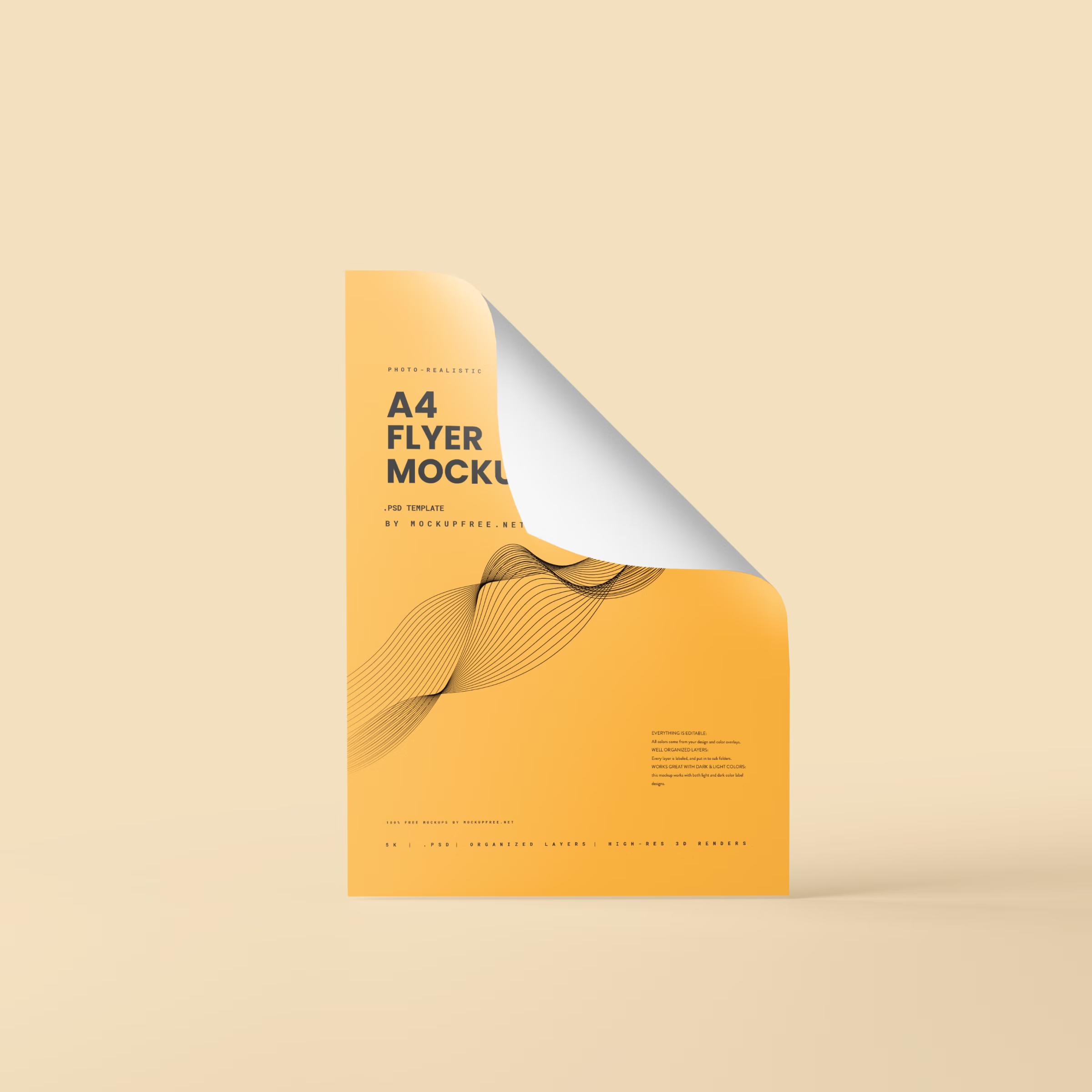 A4 / A5 Flyer Mockups 2