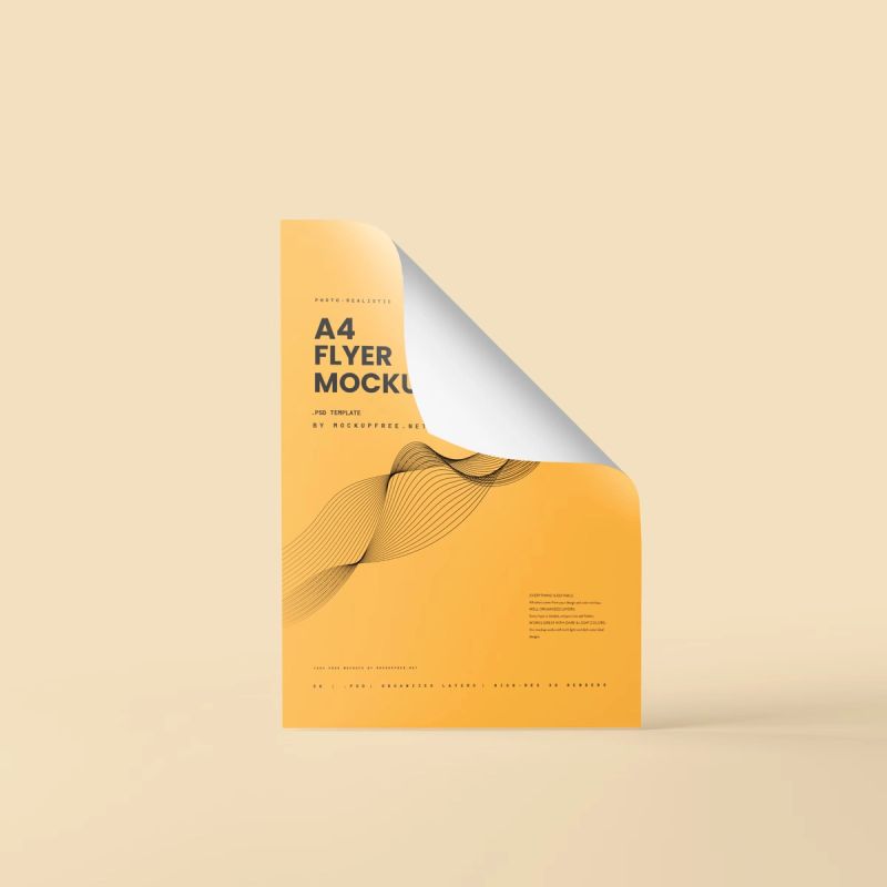 A4 / A5 Flyer Mockups 2