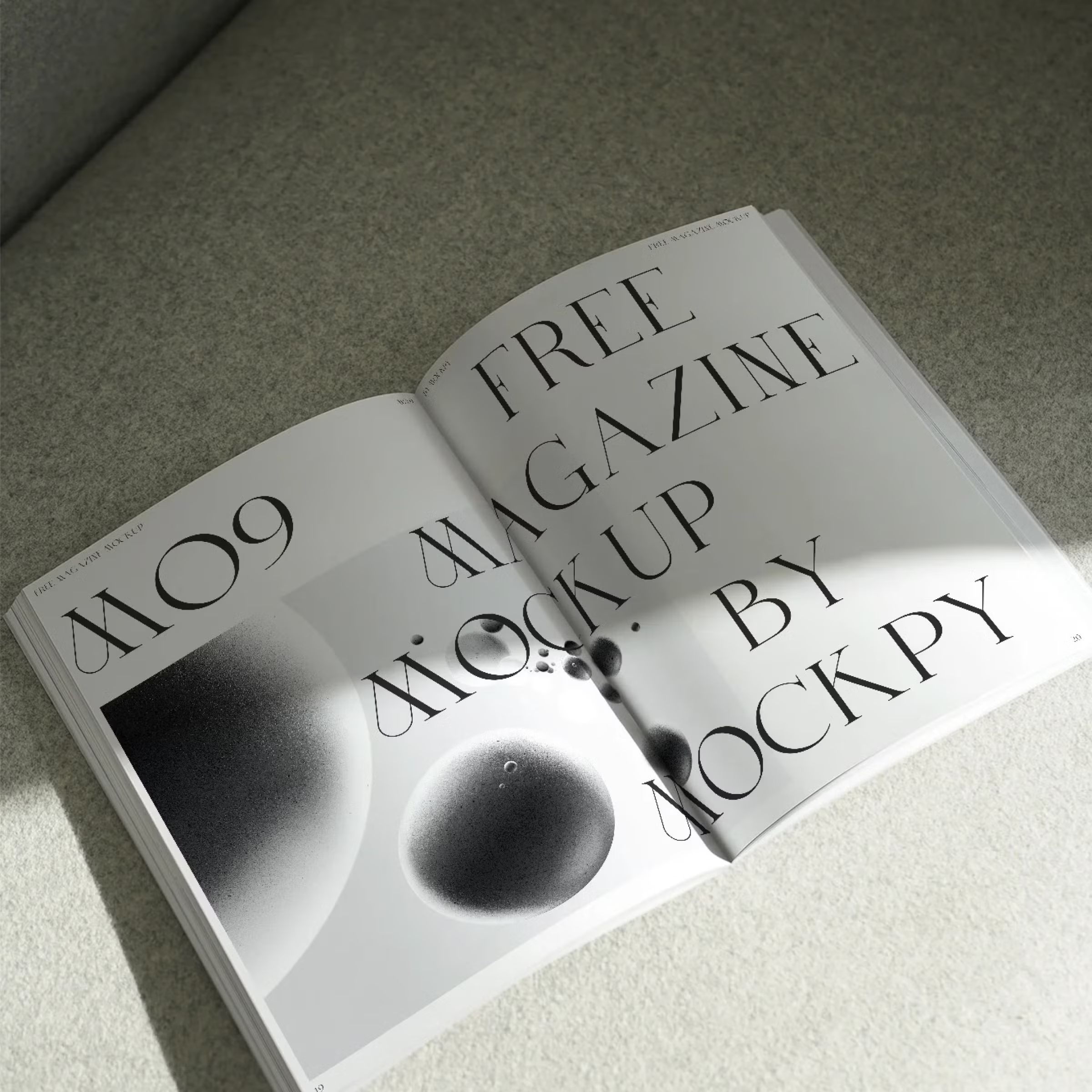Free Magazine Mockup Mo.9